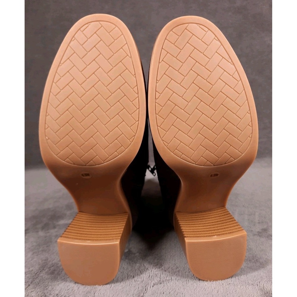 Giani Bernini Olaa-1 Booties Cocoa Faux Suede Size 6.5M - Picture 6 of 7